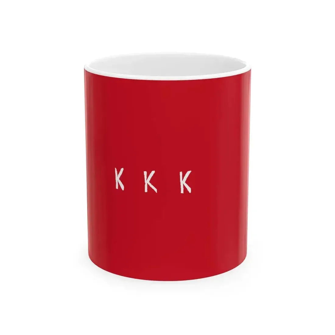 Flag of Katipunan at the Emilio Aguinaldo Shrine (Philippines) White Coffee Mug 11oz - Go Mug Yourself