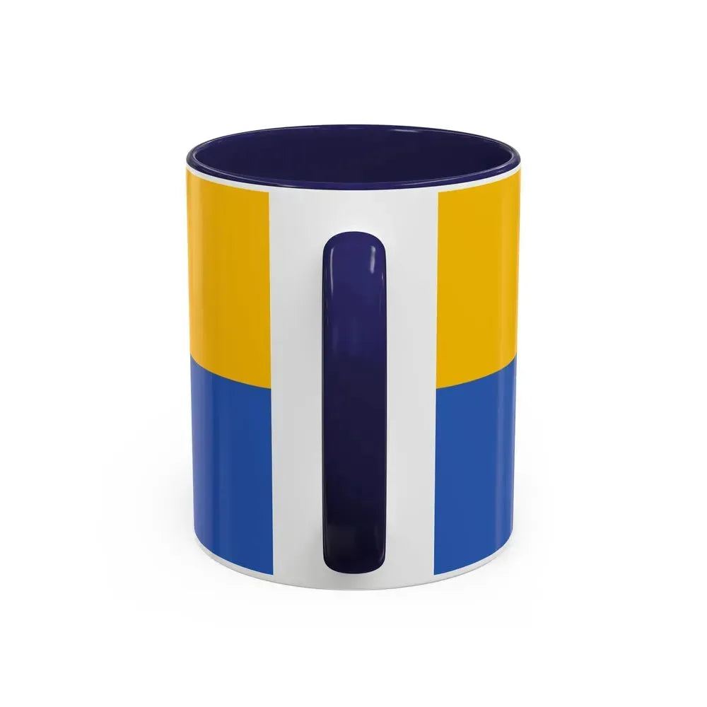 Flag of Katowice Poland - Accent Coffee Mug - Go Mug Yourself