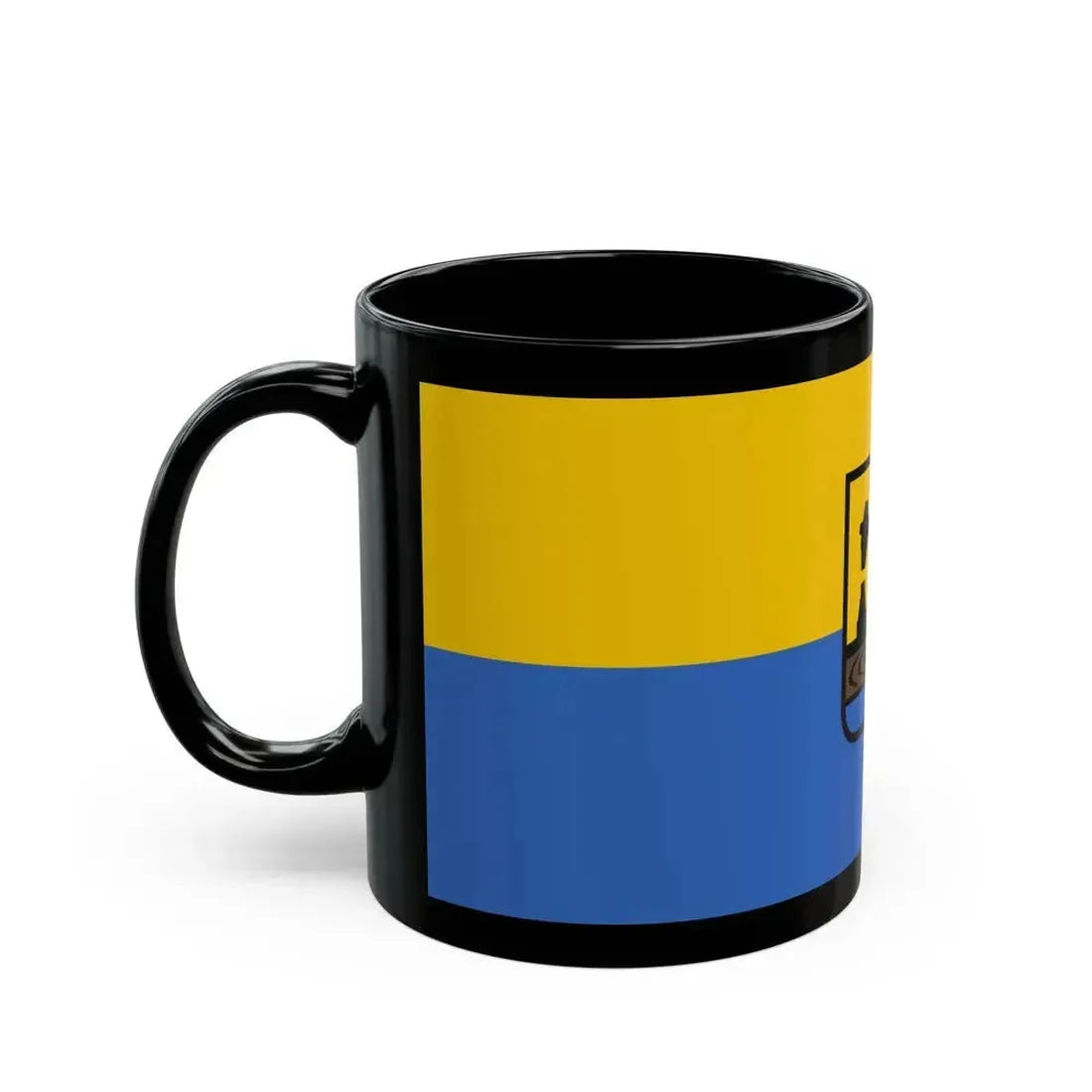 Flag of Katowice Poland - Black Coffee Mug - Go Mug Yourself