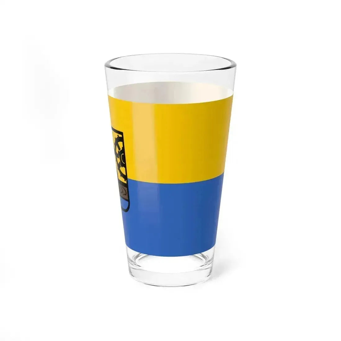Flag of Katowice Poland - Pint Glass 16oz - Go Mug Yourself