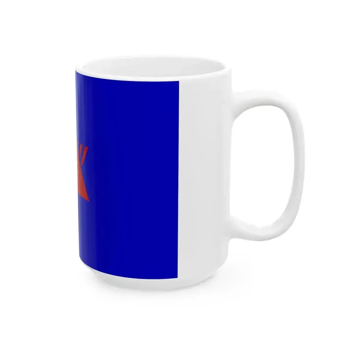 Flag of Katsura Ibaraki 1966-2005 (Japan) White Coffee Mug - Go Mug Yourself