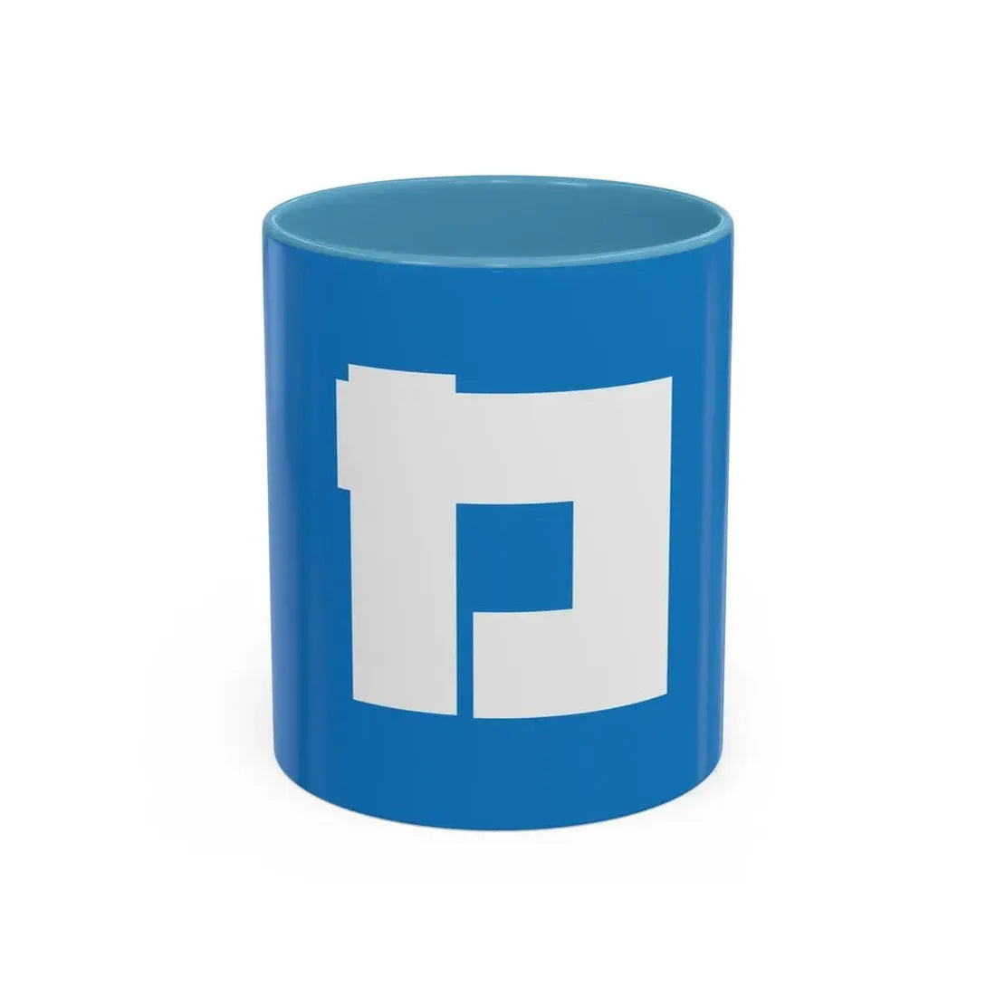 Flag of Katsushika ku Tokyo Japan - Accent Coffee Mug 11oz Light Blue - Go Mug Yourself