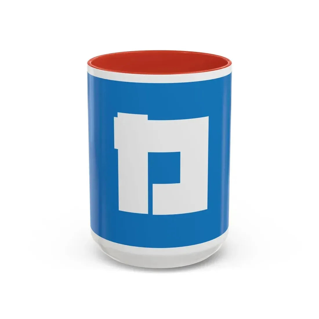 Flag of Katsushika ku Tokyo Japan - Accent Coffee Mug 15oz Red - Go Mug Yourself