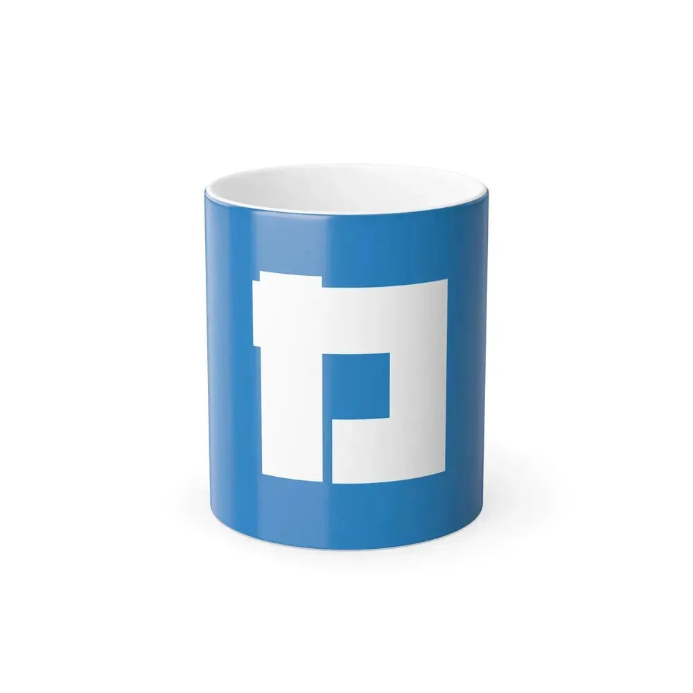 Flag of Katsushika ku Tokyo Japan - Color Changing Coffee Mug 11oz - Go Mug Yourself