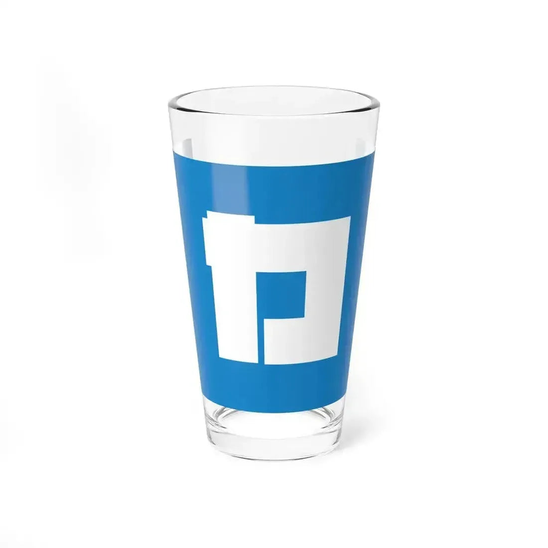 Flag of Katsushika ku Tokyo Japan - Pint Glass 16oz 16oz - Go Mug Yourself