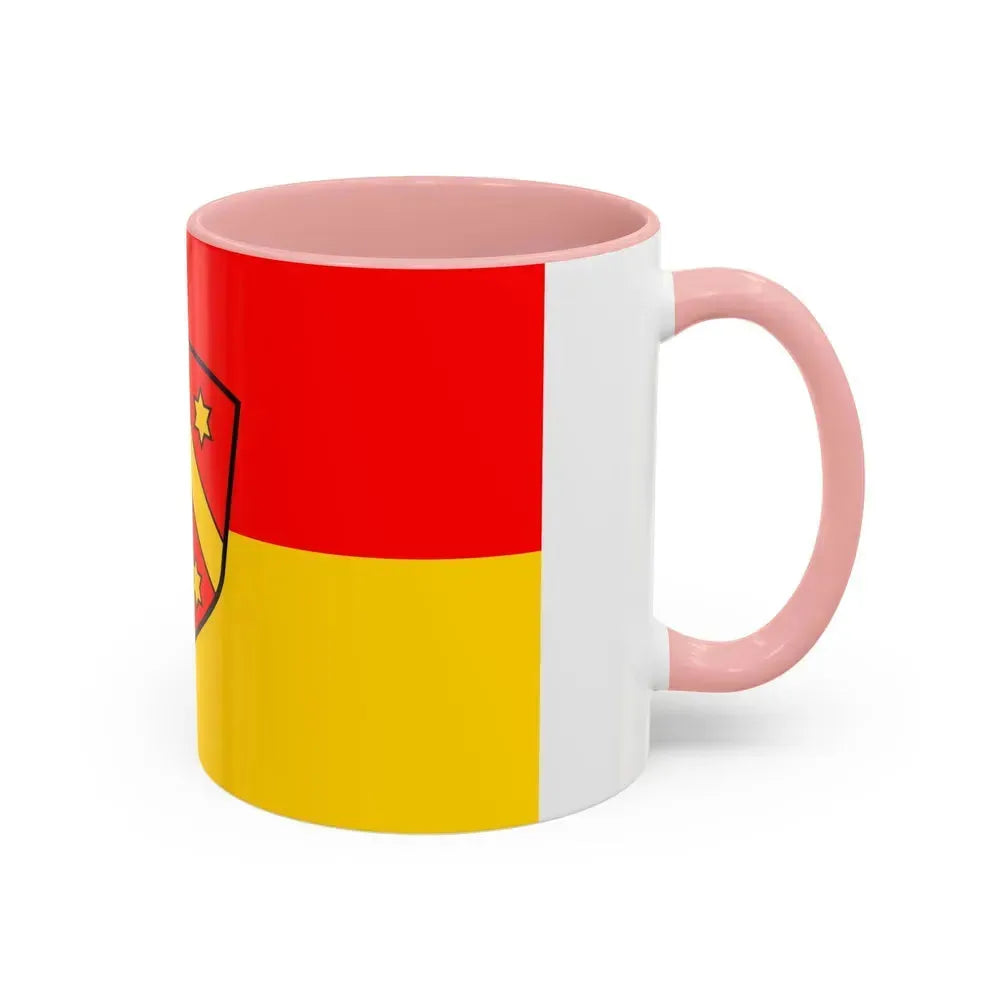 Flag of Kaufbeuren Germany - Accent Coffee Mug - Go Mug Yourself