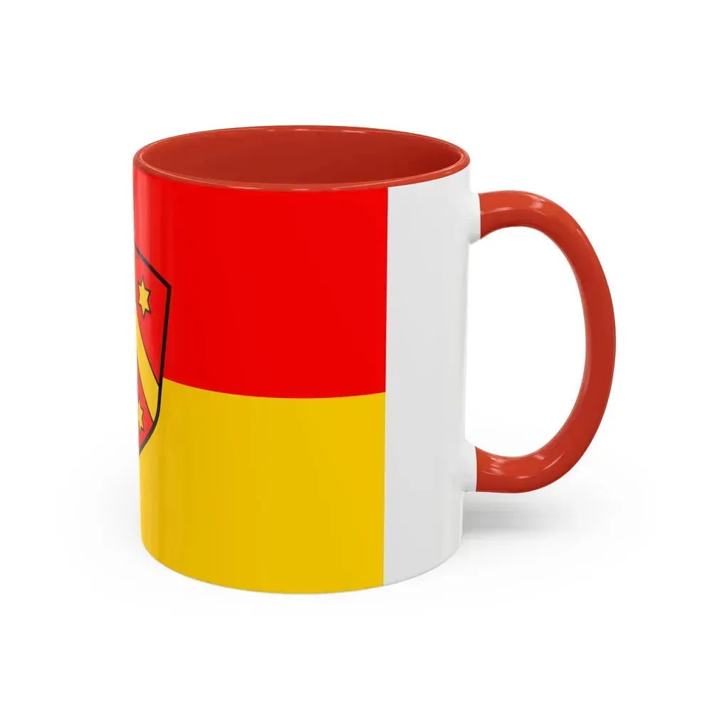 Flag of Kaufbeuren Germany - Accent Coffee Mug - Go Mug Yourself