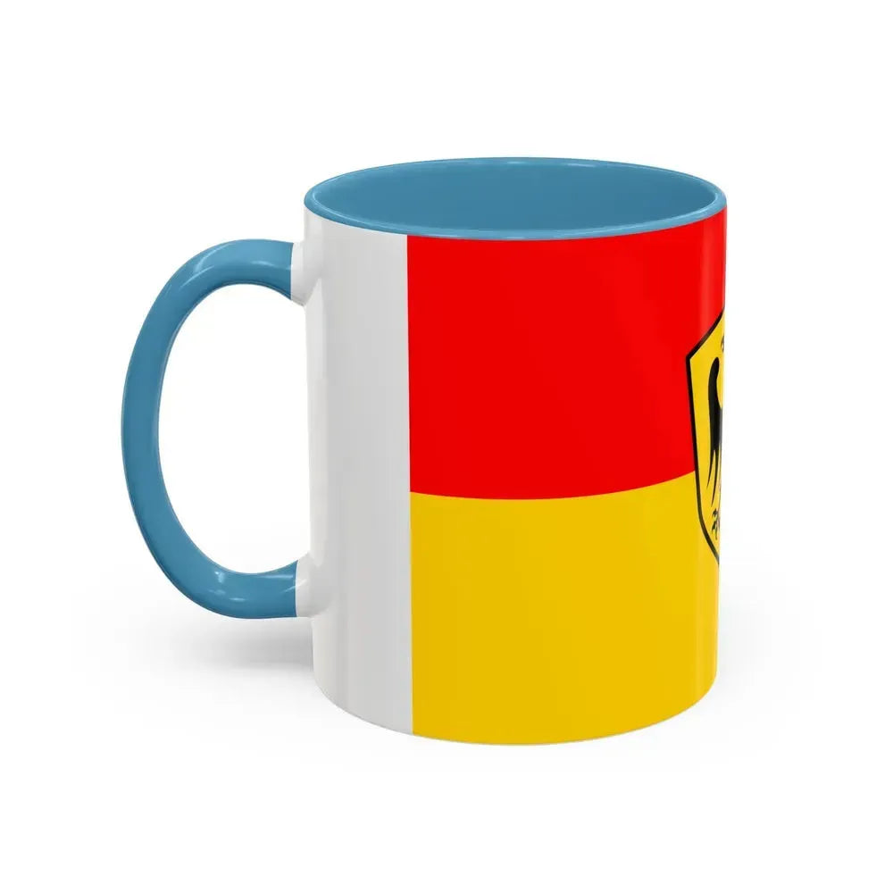 Flag of Kaufbeuren Germany - Accent Coffee Mug - Go Mug Yourself