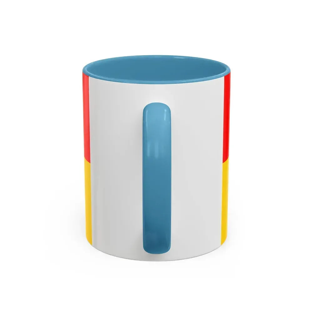 Flag of Kaufbeuren Germany - Accent Coffee Mug - Go Mug Yourself
