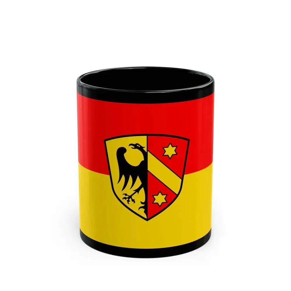 Flag of Kaufbeuren Germany - Black Coffee Mug 11oz - Go Mug Yourself