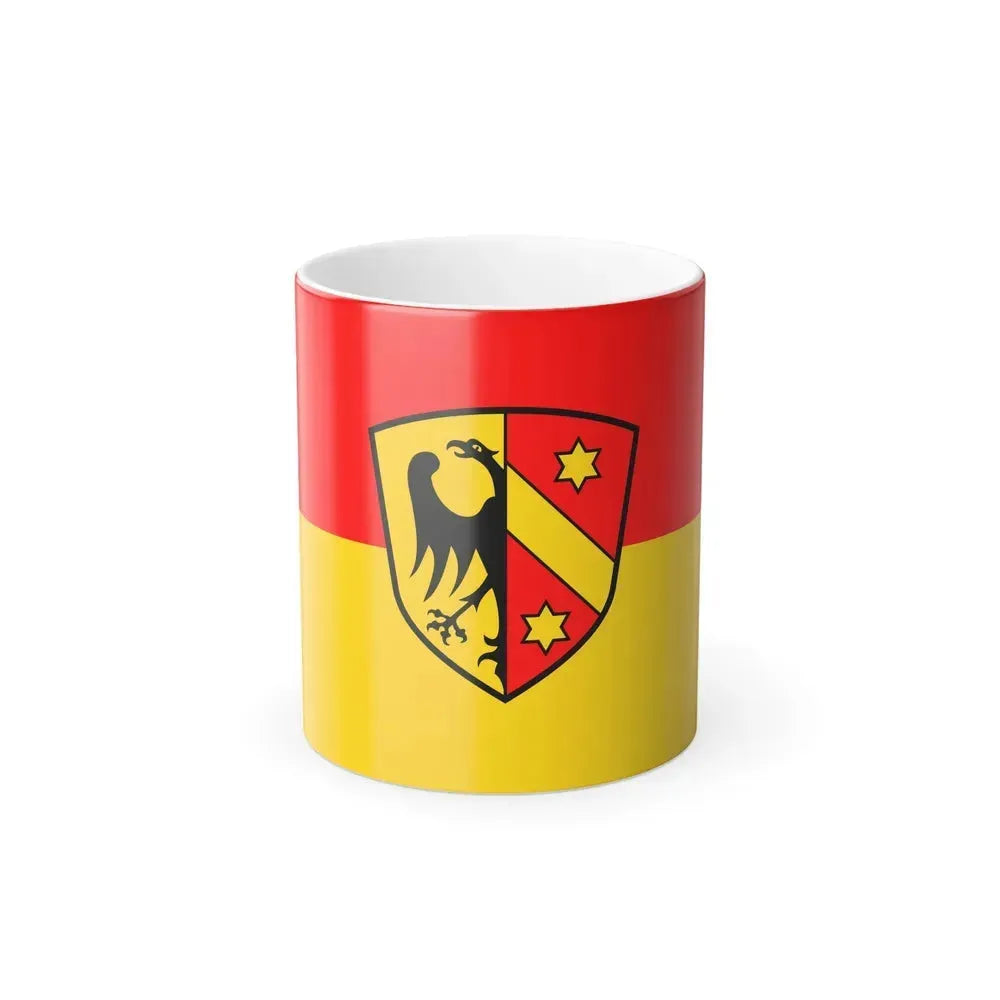 Flag of Kaufbeuren Germany - Color Changing Coffee Mug 11oz - Go Mug Yourself