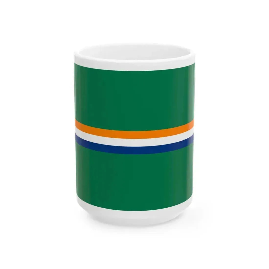Flag of Kavangoland (Namibia) White Coffee Mug 15oz - Go Mug Yourself