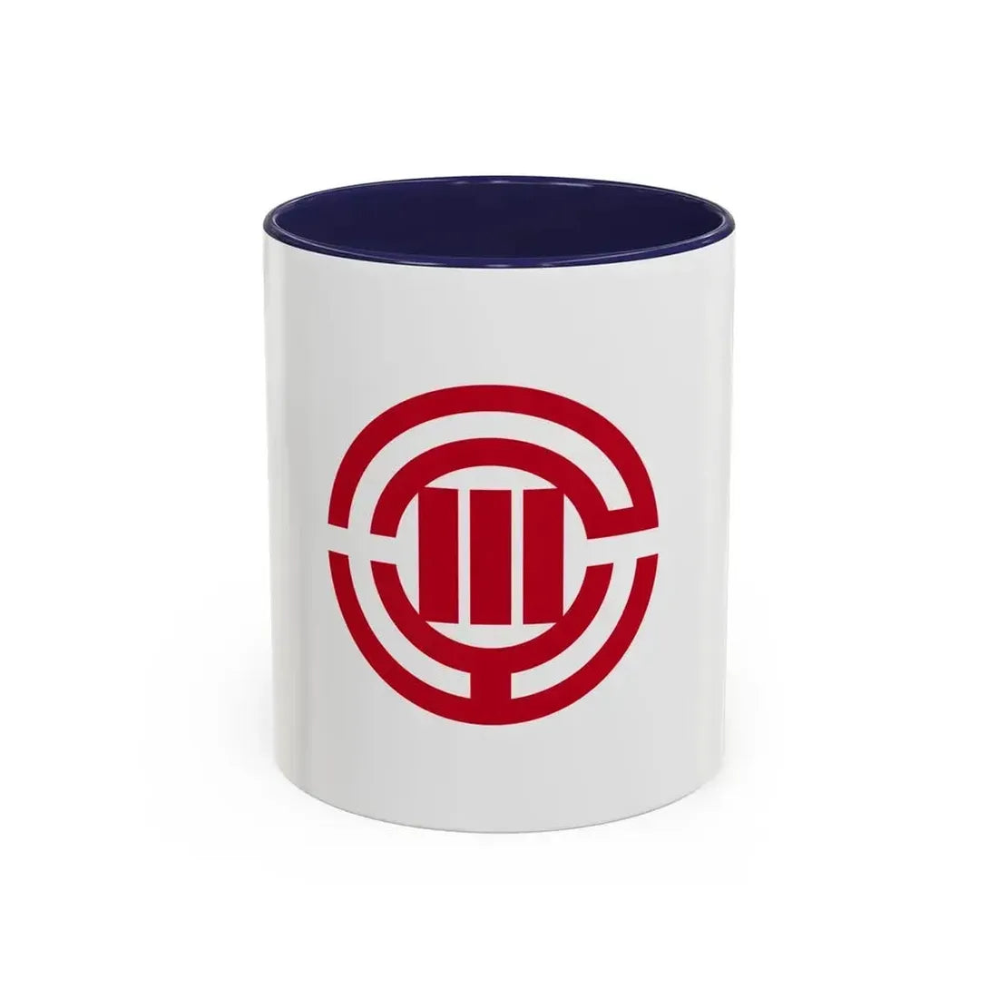 Flag of Kawagoe Saitama Japan - Accent Coffee Mug 11oz Navy - Go Mug Yourself