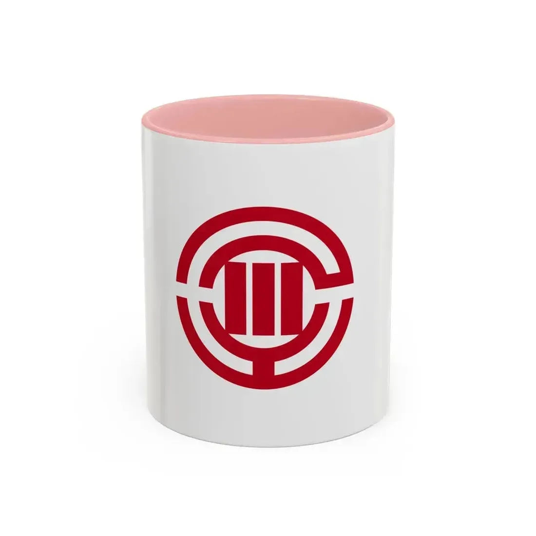 Flag of Kawagoe Saitama Japan - Accent Coffee Mug 11oz Pink - Go Mug Yourself