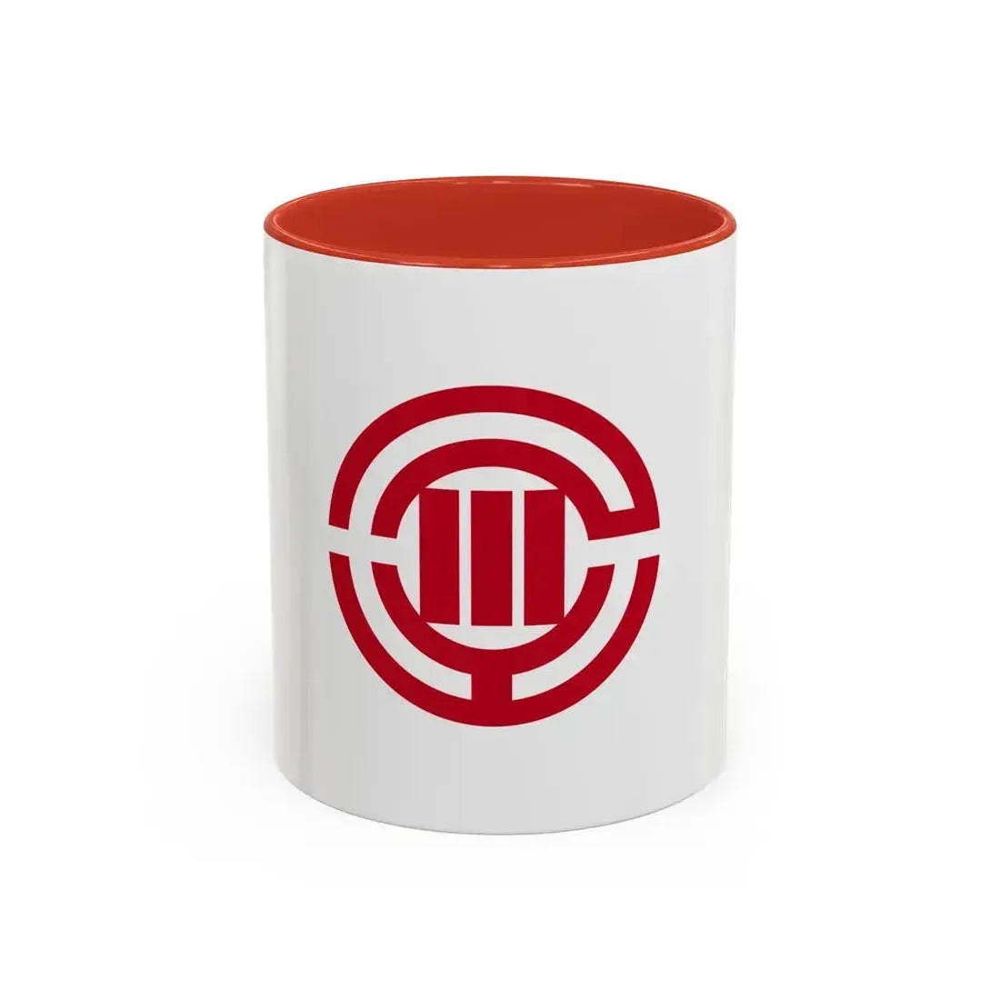 Flag of Kawagoe Saitama Japan - Accent Coffee Mug 11oz Red - Go Mug Yourself