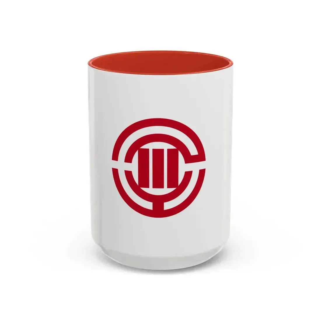 Flag of Kawagoe Saitama Japan - Accent Coffee Mug 15oz Red - Go Mug Yourself