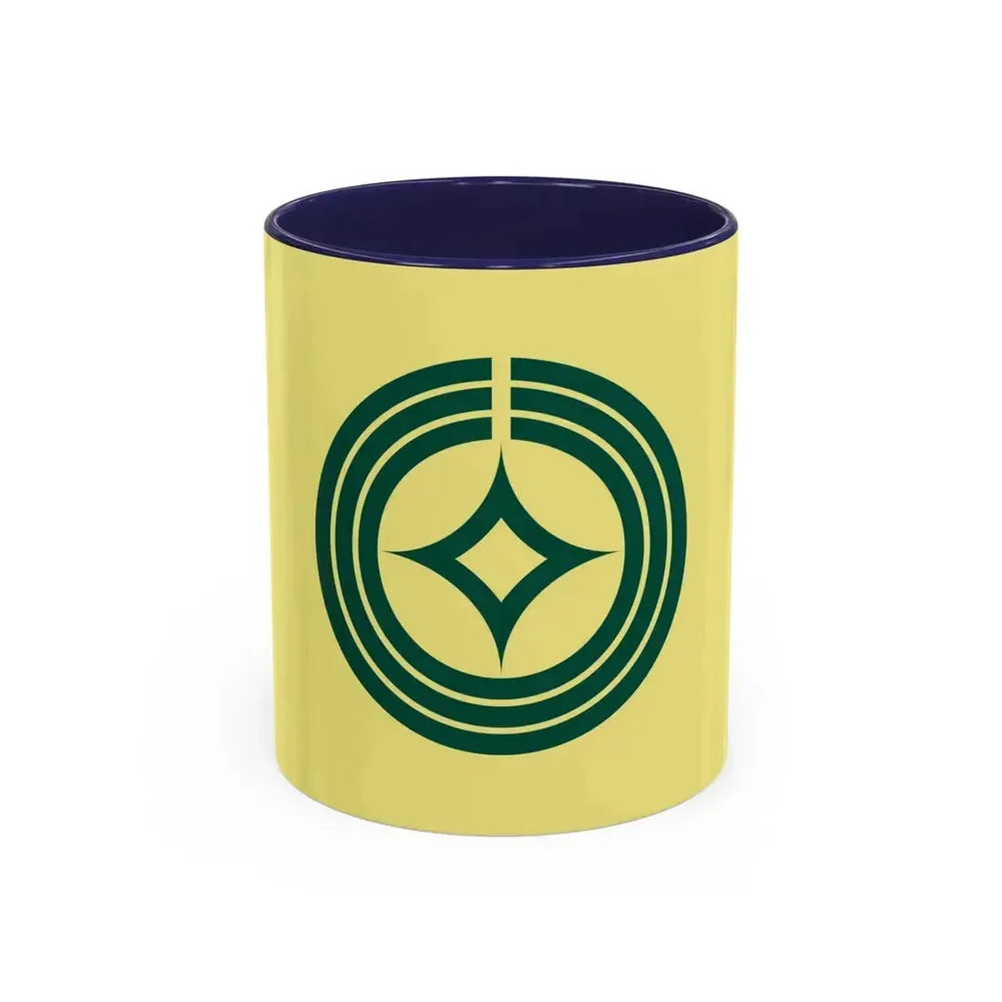 Flag of Kawaguchi Saitama Japan - Accent Coffee Mug 11oz Navy - Go Mug Yourself