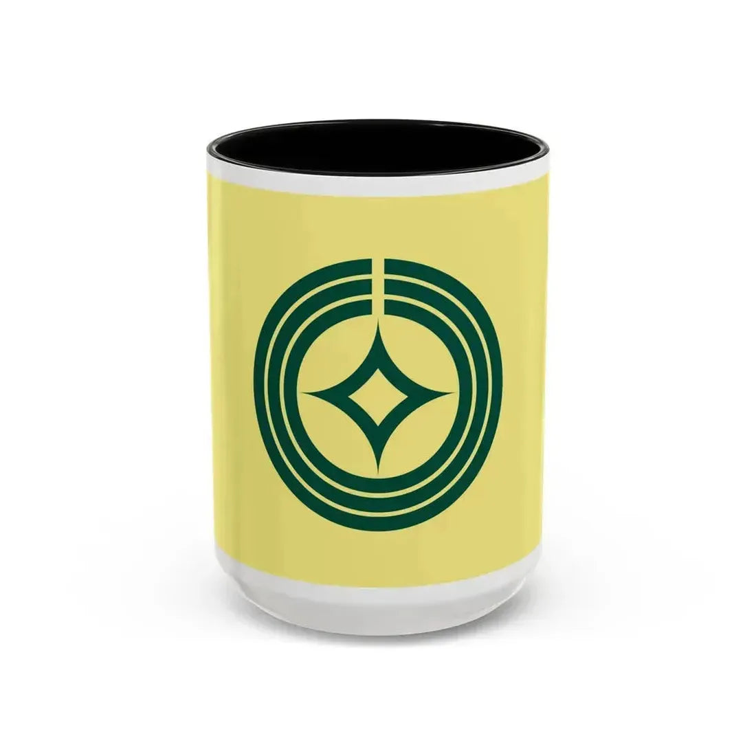 Flag of Kawaguchi Saitama Japan - Accent Coffee Mug 15oz Black - Go Mug Yourself