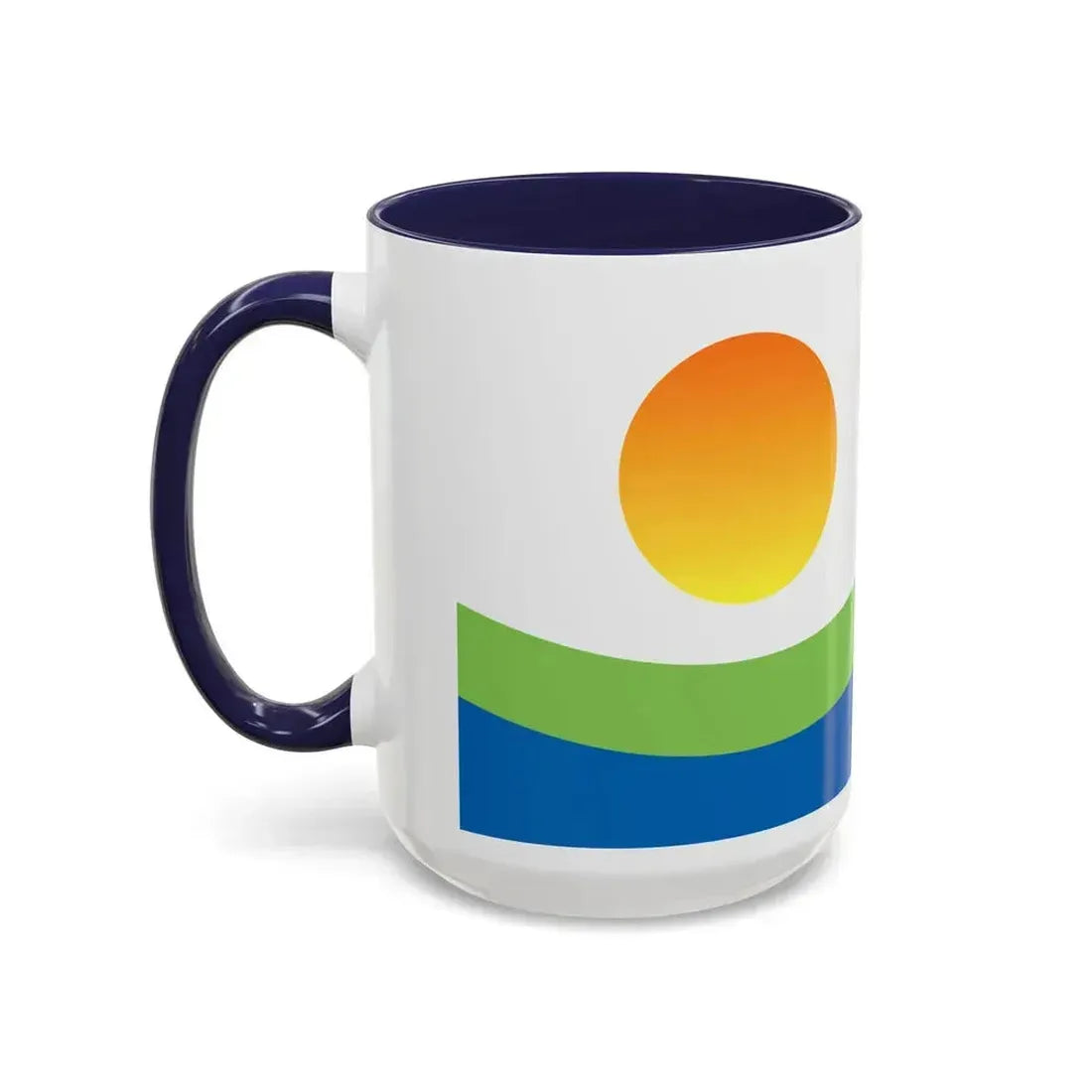 Flag of Kawartha Lakes Canada - Accent Coffee Mug - Go Mug Yourself