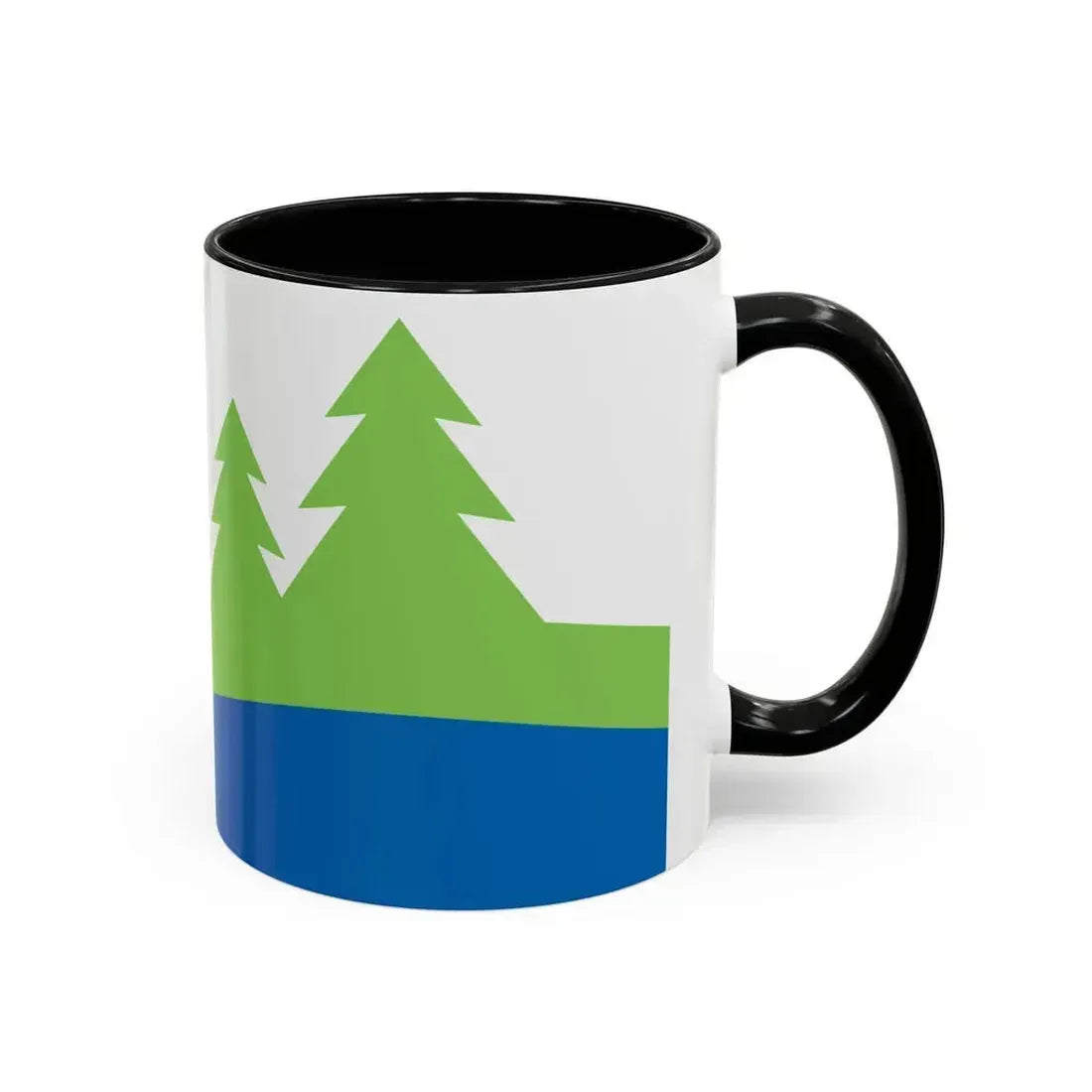Flag of Kawartha Lakes Canada - Accent Coffee Mug - Go Mug Yourself