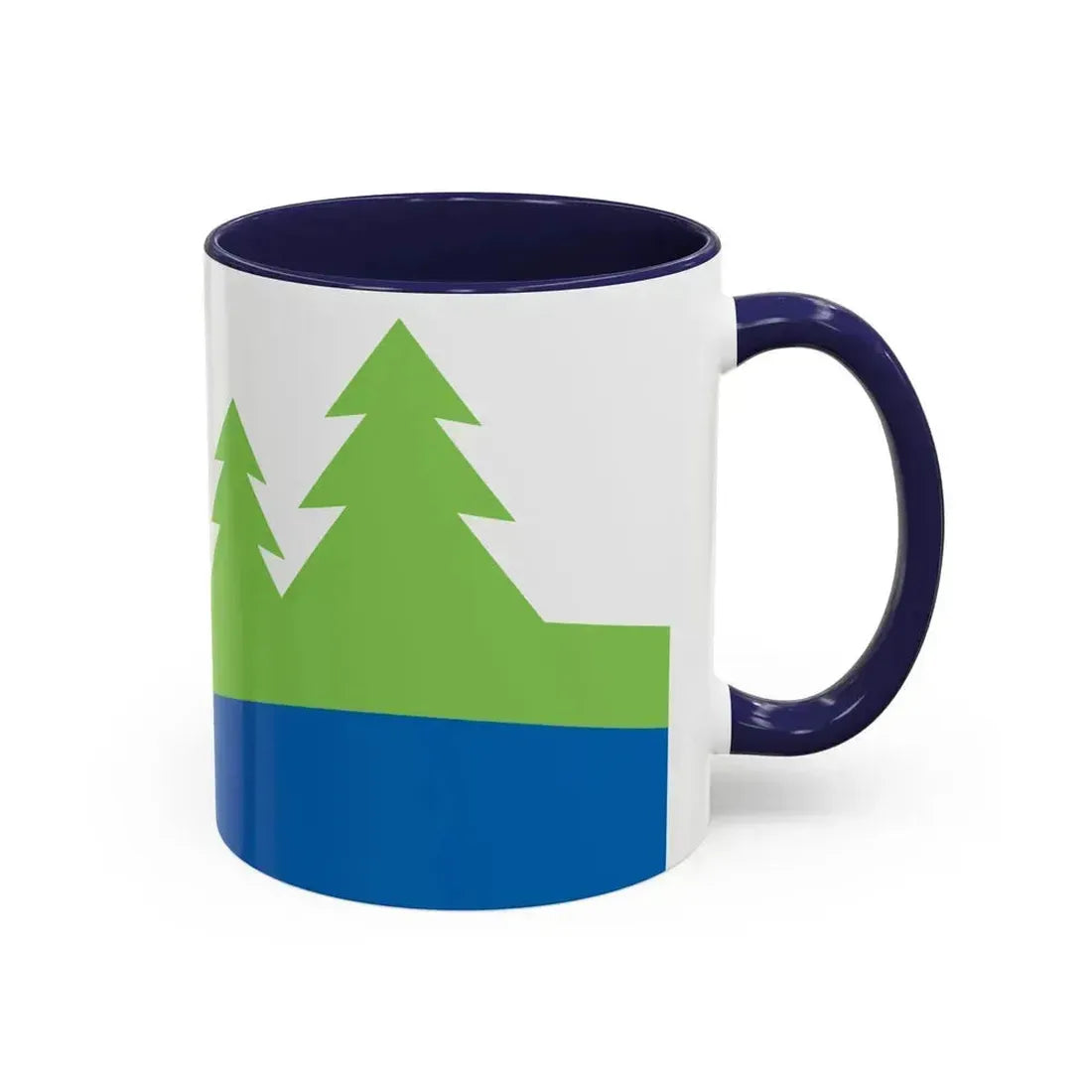 Flag of Kawartha Lakes Canada - Accent Coffee Mug - Go Mug Yourself