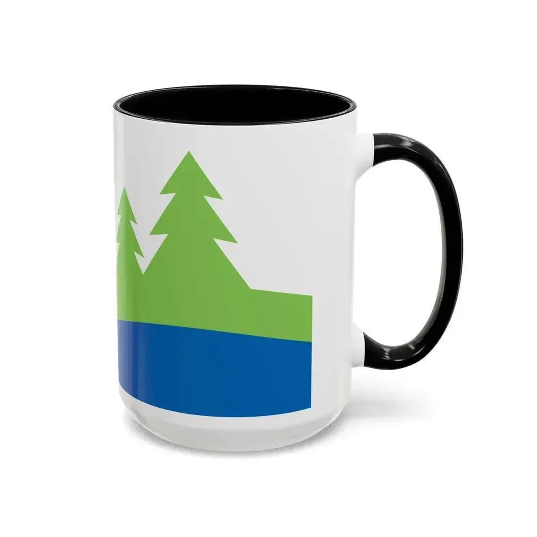 Flag of Kawartha Lakes Canada - Accent Coffee Mug - Go Mug Yourself