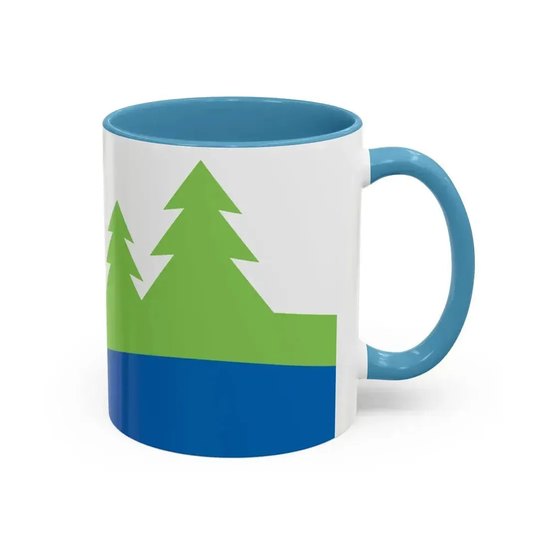 Flag of Kawartha Lakes Canada - Accent Coffee Mug - Go Mug Yourself