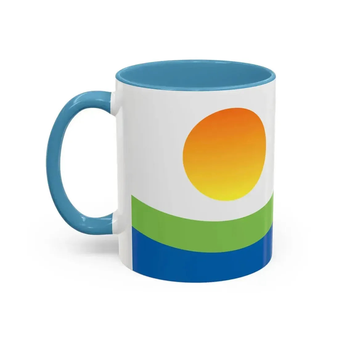 Flag of Kawartha Lakes Canada - Accent Coffee Mug - Go Mug Yourself