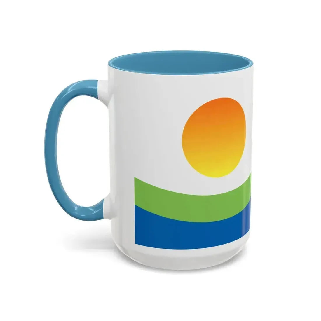 Flag of Kawartha Lakes Canada - Accent Coffee Mug - Go Mug Yourself