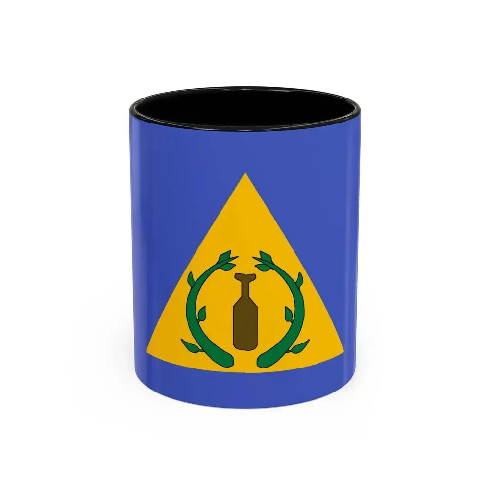 Flag of Kayangel Palau - Accent Coffee Mug 11oz Black - Go Mug Yourself