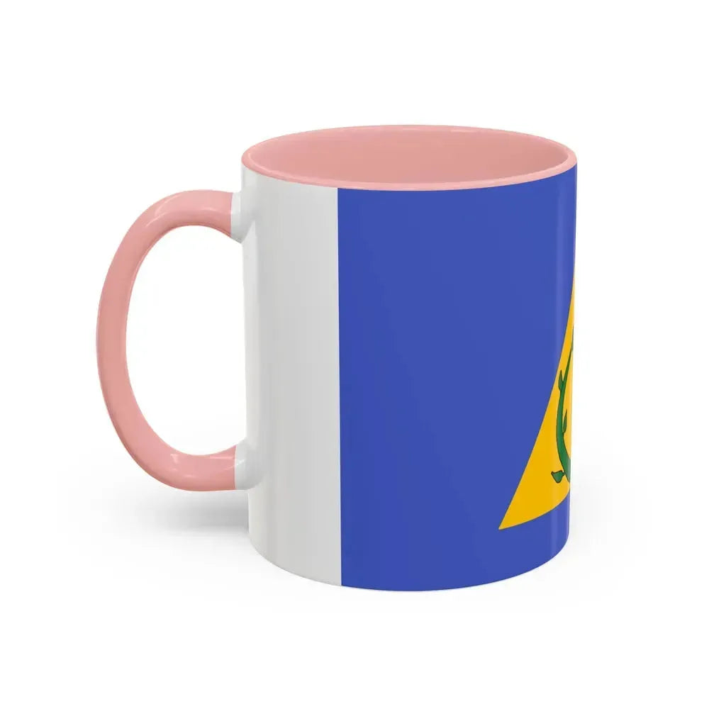 Flag of Kayangel Palau - Accent Coffee Mug - Go Mug Yourself
