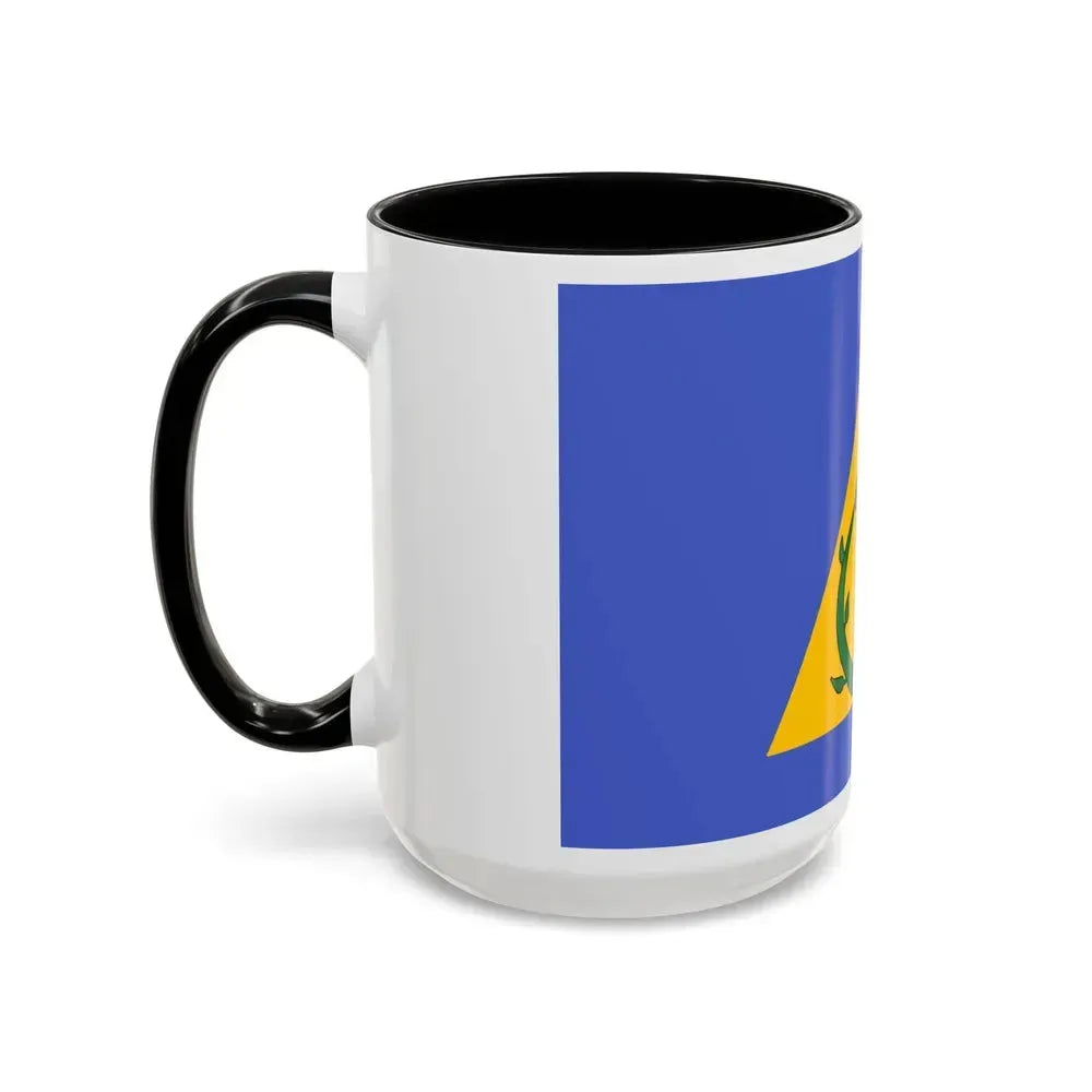 Flag of Kayangel Palau - Accent Coffee Mug - Go Mug Yourself