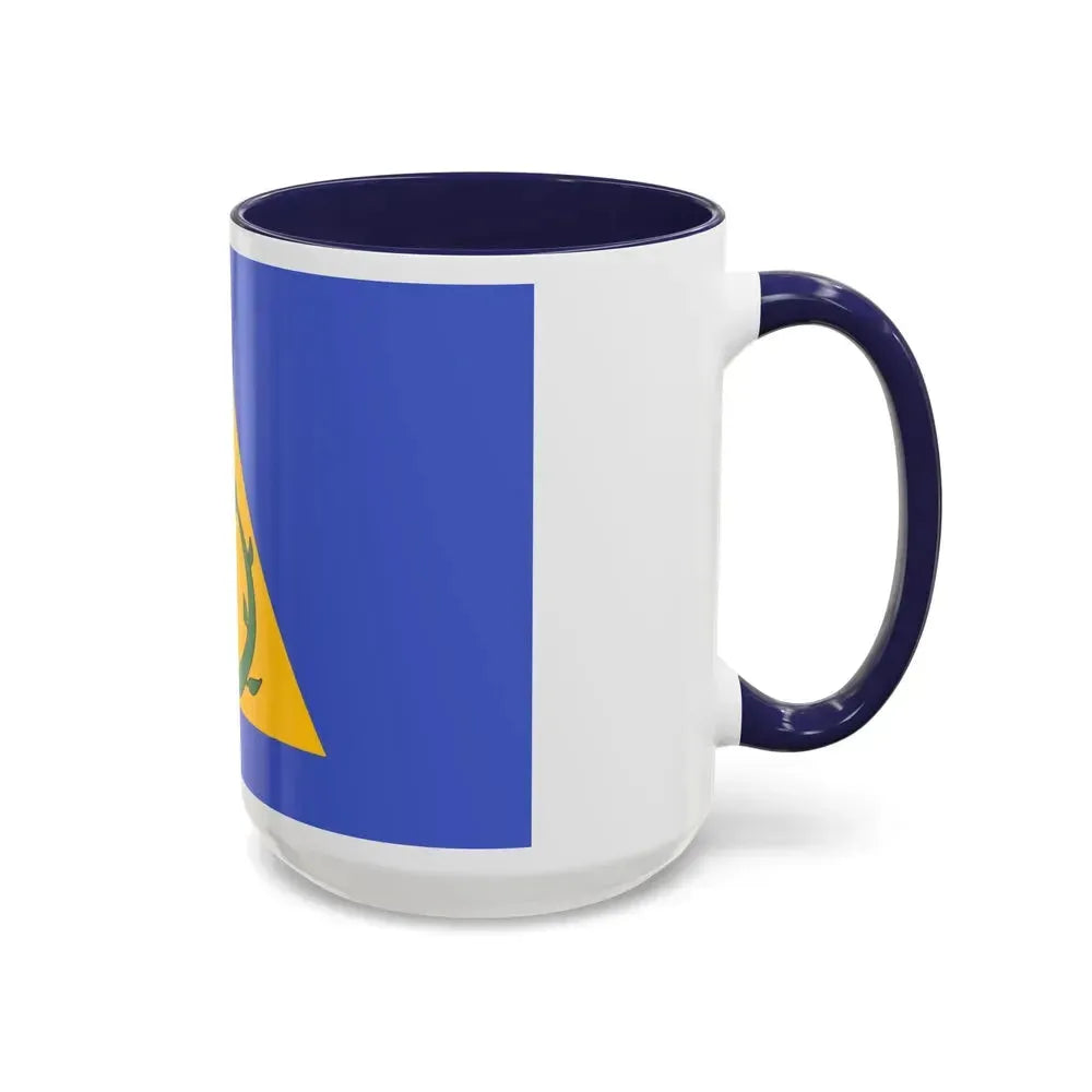 Flag of Kayangel Palau - Accent Coffee Mug - Go Mug Yourself