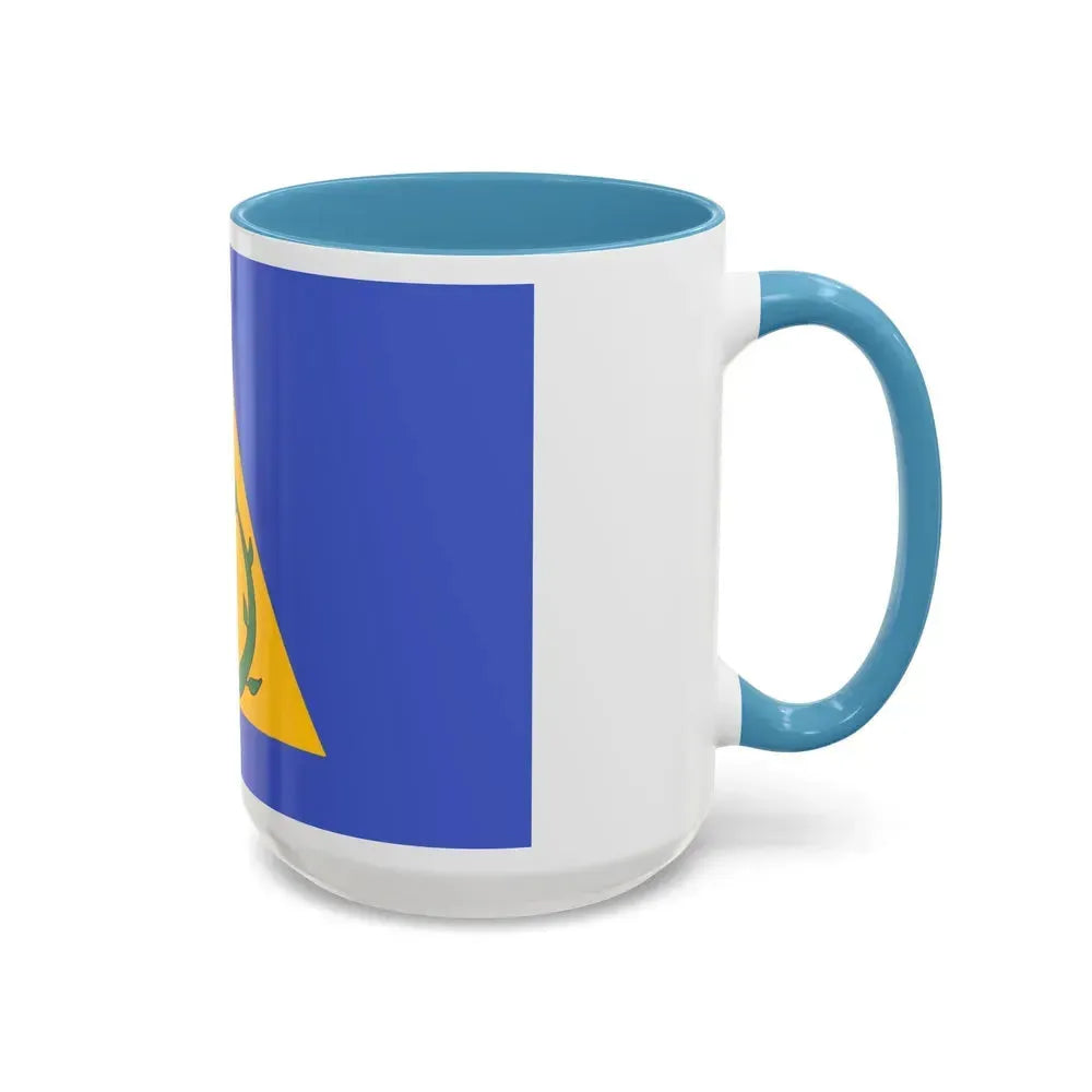 Flag of Kayangel Palau - Accent Coffee Mug - Go Mug Yourself