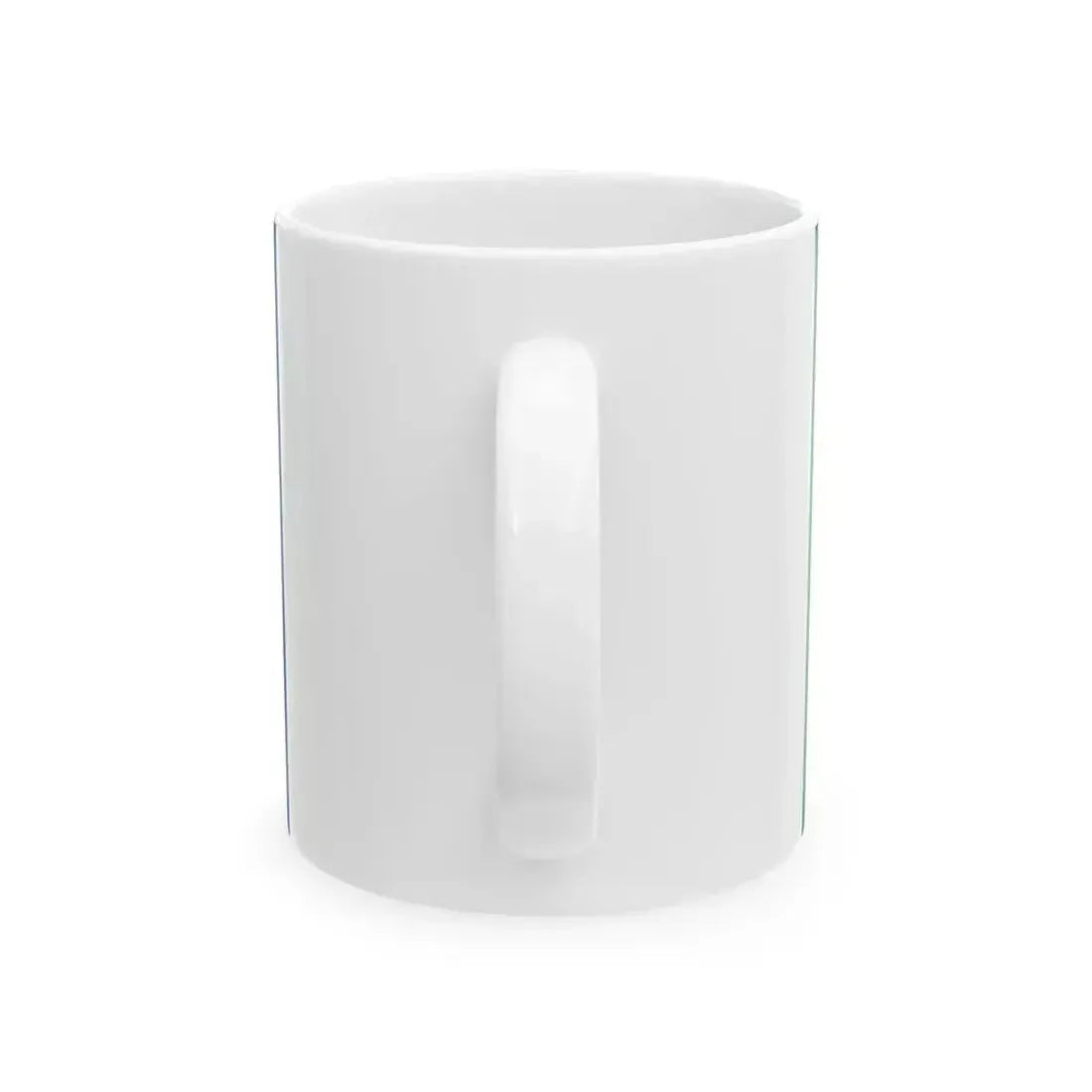 Flag of Kazakhstan 1992 Duisenov-Redko proposal (Kazakhstan) White Coffee Mug - Go Mug Yourself