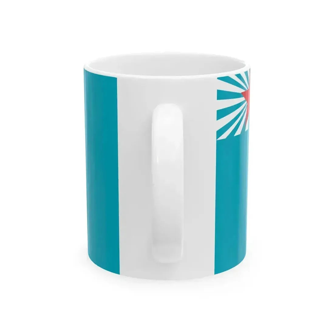 Flag of Kazakhstan Air Defense Forces (Kazakhstan) White Coffee Mug - Go Mug Yourself