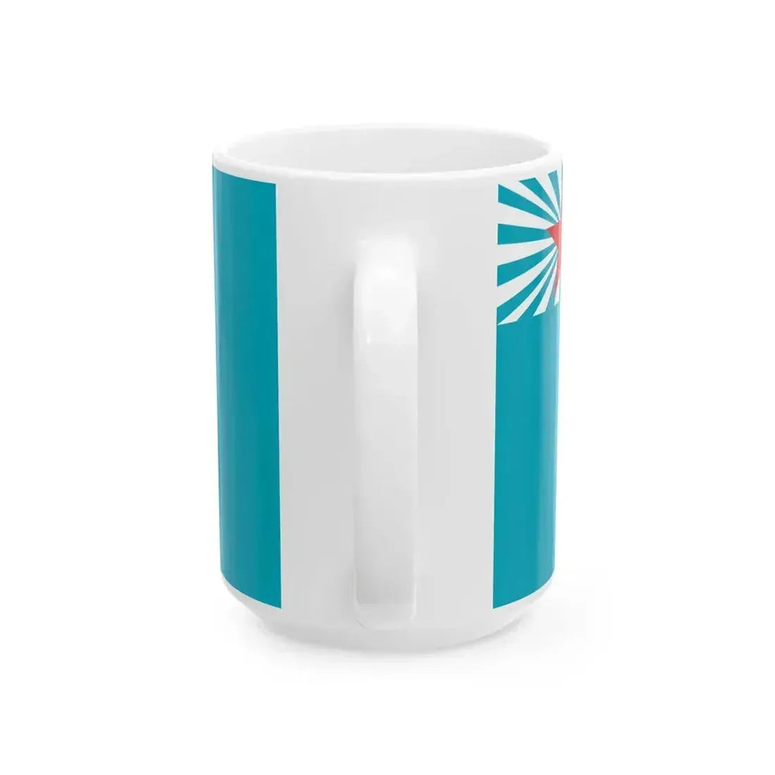 Flag of Kazakhstan Air Defense Forces (Kazakhstan) White Coffee Mug - Go Mug Yourself