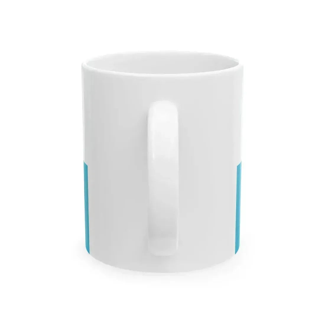 Flag of Kazakhstan Naval Forces (Kazakhstan) White Coffee Mug - Go Mug Yourself