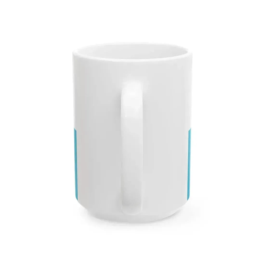Flag of Kazakhstan Naval Forces (Kazakhstan) White Coffee Mug - Go Mug Yourself