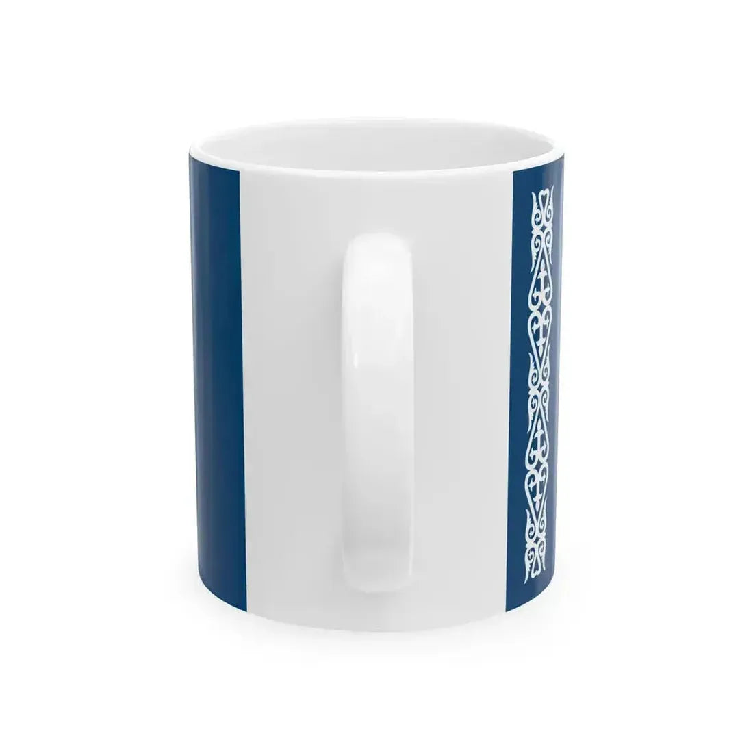 Flag of Kazakhstan WFB - RGB variant (Kazakhstan) White Coffee Mug - Go Mug Yourself
