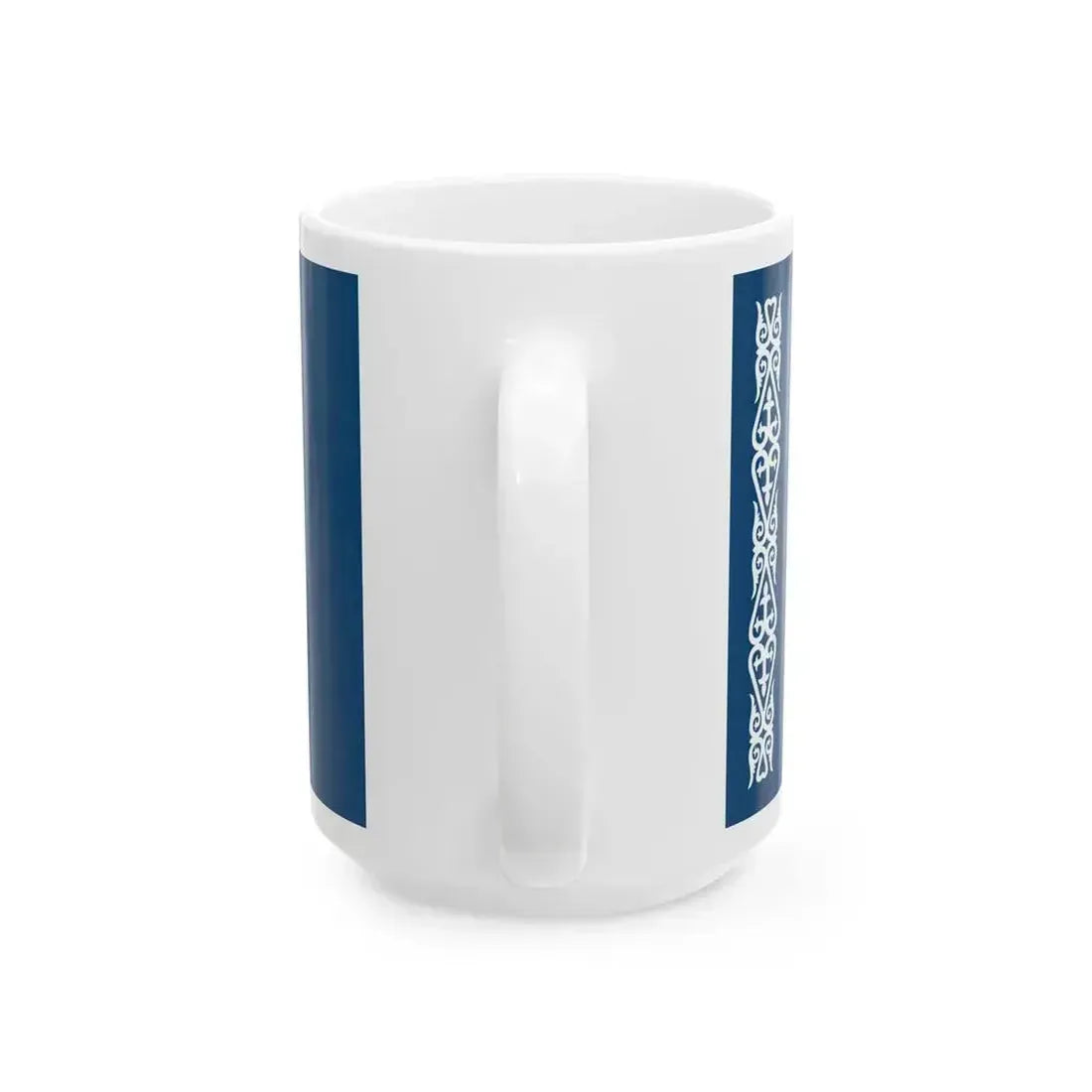 Flag of Kazakhstan WFB - RGB variant (Kazakhstan) White Coffee Mug - Go Mug Yourself