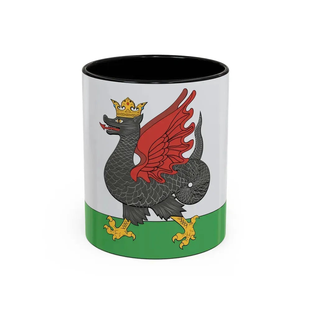 Flag of Kazan Russia - Accent Coffee Mug 11oz Black - Go Mug Yourself