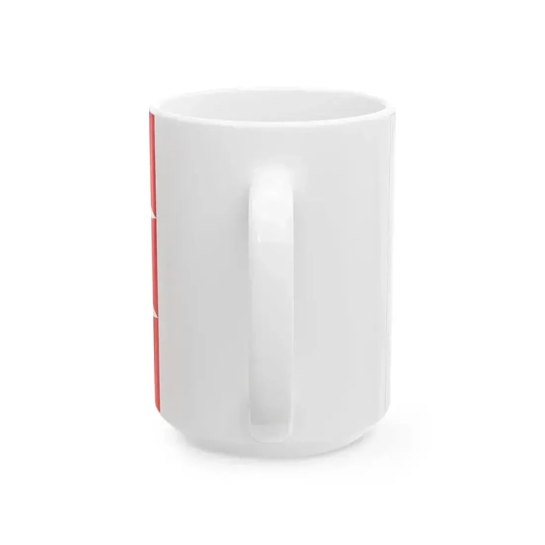 Flag of Kazbegi Municipality (Georgia) White Coffee Mug - Go Mug Yourself
