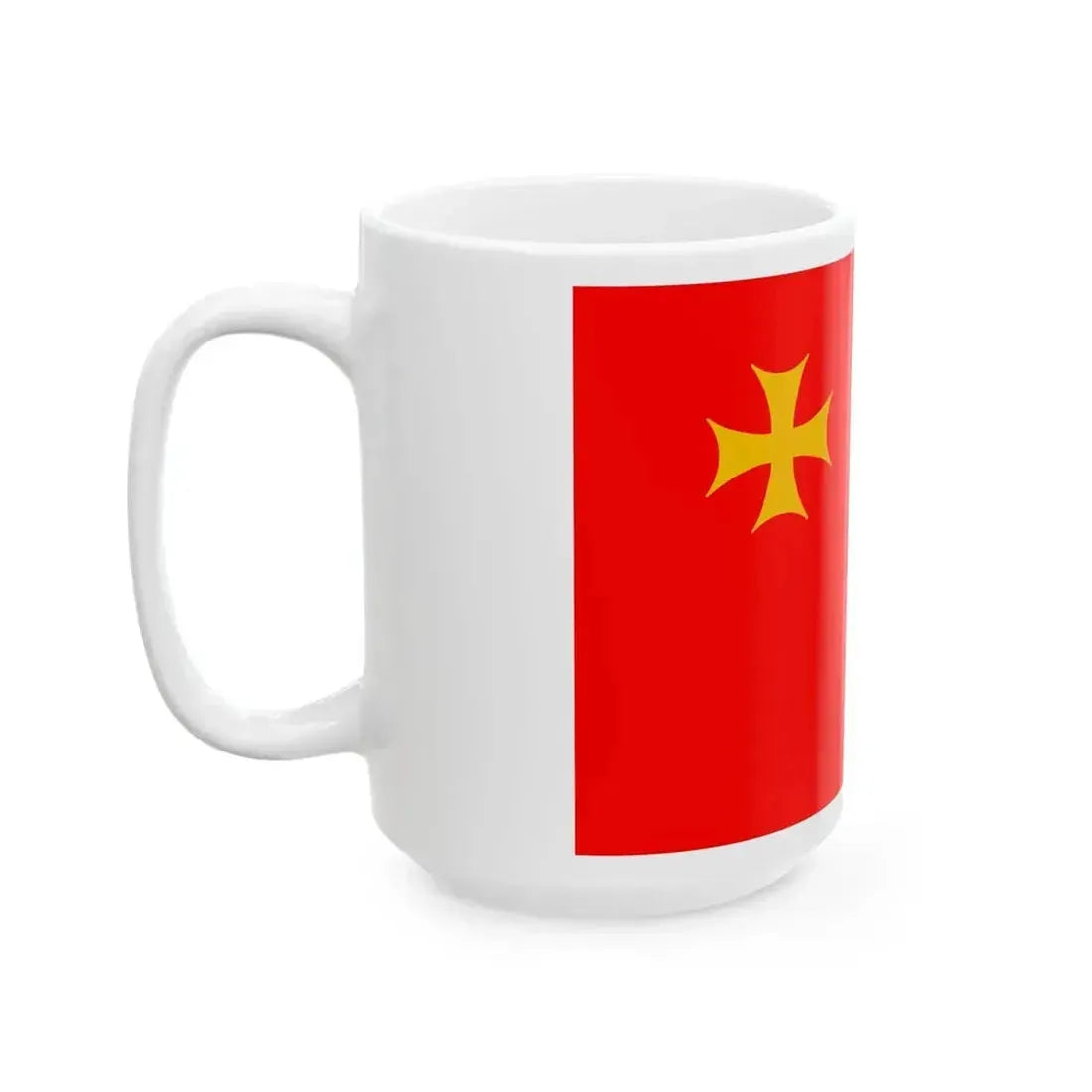 Flag of Keda Municipality (Georgia) White Coffee Mug - Go Mug Yourself
