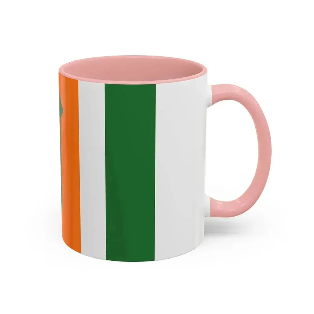 Flag of Kefar Saba Israel - Accent Coffee Mug - Go Mug Yourself