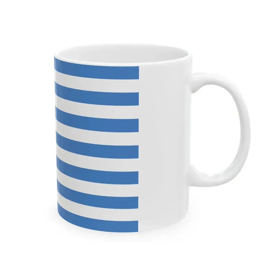 Flag of Kehra Harju County Estonia (Estonia) White Coffee Mug - Go Mug Yourself