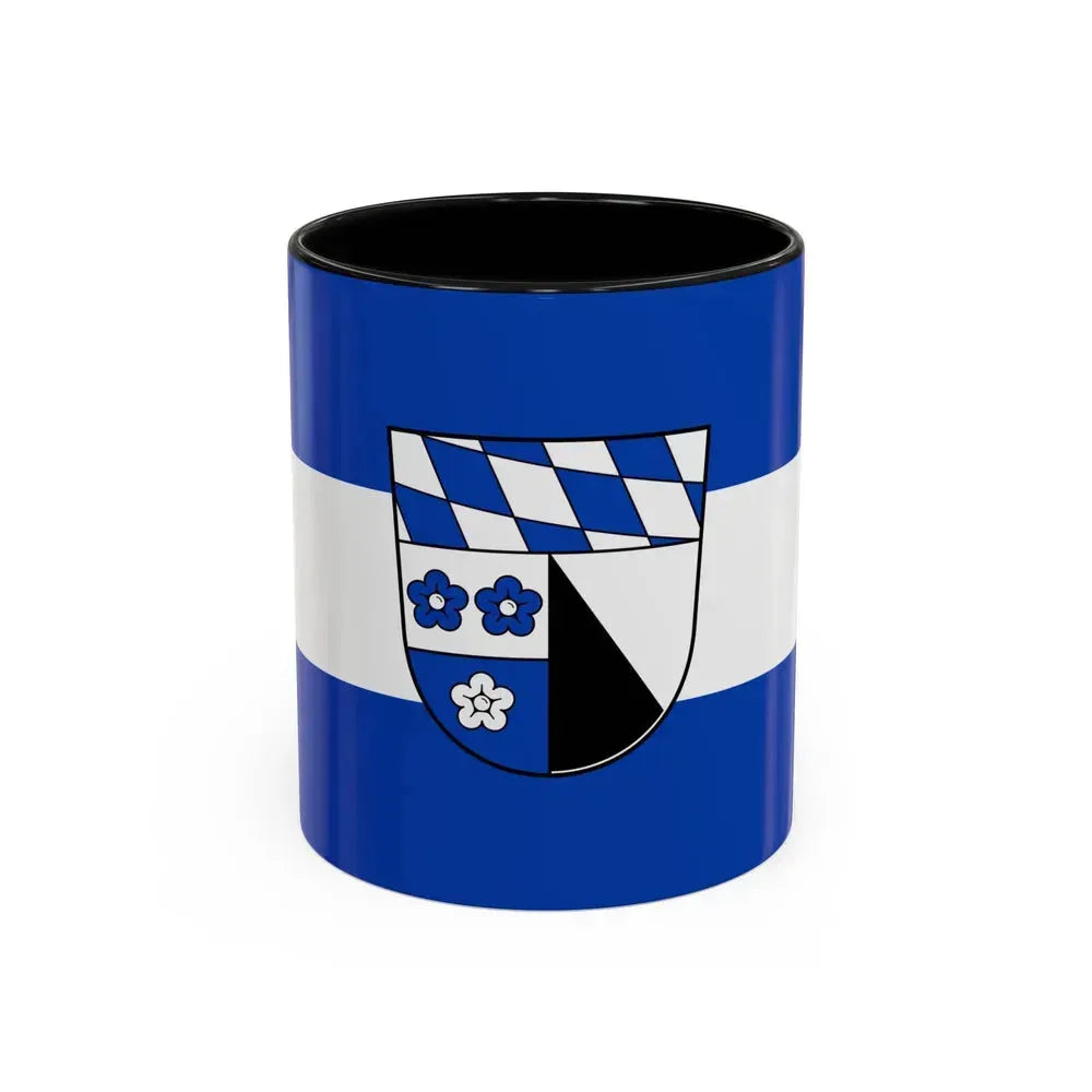 Flag of Kelheim Germany - Accent Coffee Mug 11oz Black - Go Mug Yourself