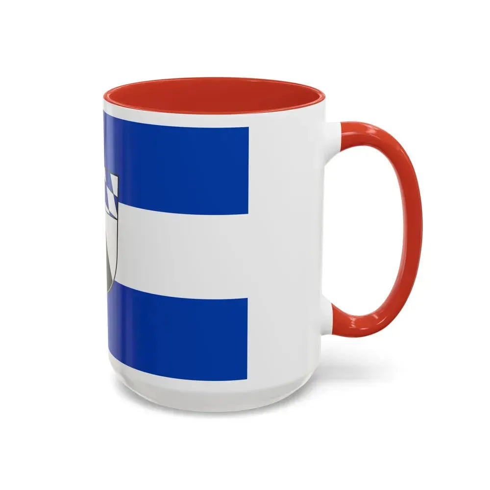 Flag of Kelheim Germany - Accent Coffee Mug - Go Mug Yourself