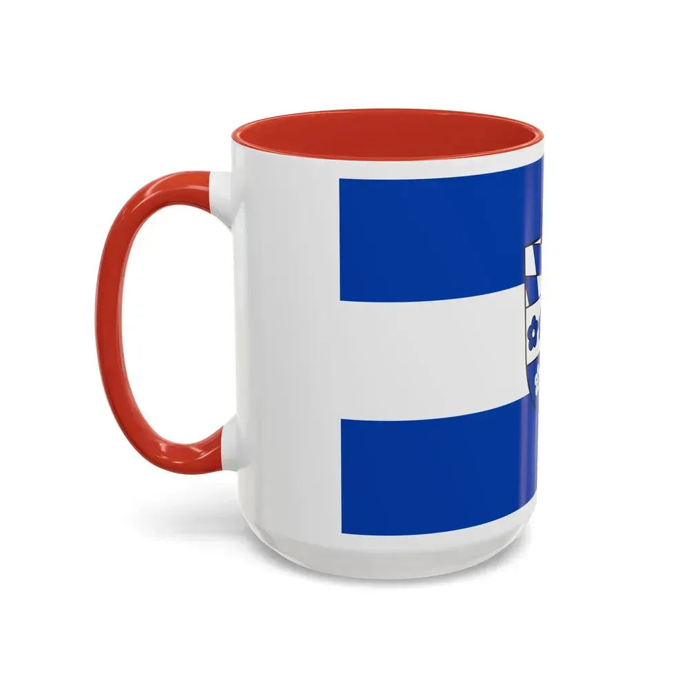 Flag of Kelheim Germany - Accent Coffee Mug - Go Mug Yourself