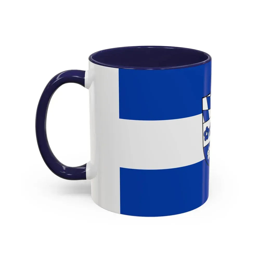 Flag of Kelheim Germany - Accent Coffee Mug - Go Mug Yourself